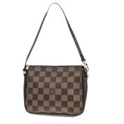 Pre-owned Canvas handbags Louis Vuitton Vintage , Brown , Dames