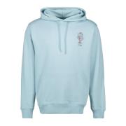 Lichtblauwe Hoodie Vaas Drole de Monsieur , Blue , Heren