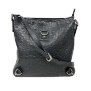 Pre-owned Leather shoulder-bags Gucci Vintage , Black , Dames