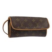 Pre-owned Canvas louis-vuitton-bags Louis Vuitton Vintage , Brown , Da...