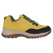 Gele Waterdichte Wandelsneaker Waldläufer , Yellow , Dames