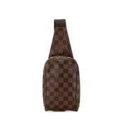 Pre-owned Canvas crossbody-bags Louis Vuitton Vintage , Brown , Dames