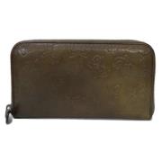 Pre-owned Leather wallets Bottega Veneta Vintage , Brown , Dames