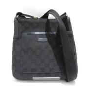 Pre-owned Canvas gucci-bags Gucci Vintage , Black , Dames