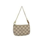 Pre-owned Canvas wallets Louis Vuitton Vintage , Beige , Dames