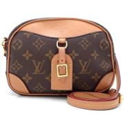 Pre-owned Canvas shoulder-bags Louis Vuitton Vintage , Brown , Dames