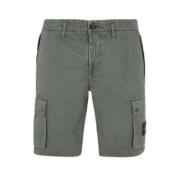 Slim 'Musk' Bermuda Shorts Stone Island , Gray , Heren