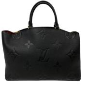 Pre-owned Leather louis-vuitton-bags Louis Vuitton Vintage , Black , D...