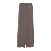 Koffiebruine Joggingbroek met Elastische Taille Stella McCartney , Bro...