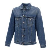 Denim Jack, Blauw, Tijdloos Ontwerp Re-Hash , Blue , Heren