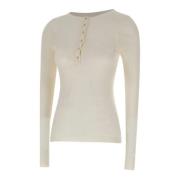 Witte Sweater Collectie Seafarer , White , Dames