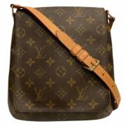 Pre-owned Canvas louis-vuitton-bags Louis Vuitton Vintage , Brown , Da...