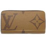 Pre-owned Canvas wallets Louis Vuitton Vintage , Brown , Dames