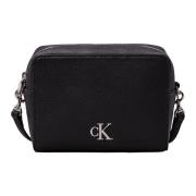 Gerecyclede polyester crossbodytas met verstelbare band Calvin Klein ,...