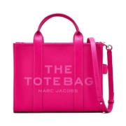 Schoudertas met Logoprint van Leer Marc Jacobs , Pink , Dames