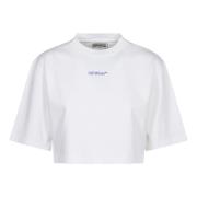 Witte T-shirts en Polos Off White , White , Dames