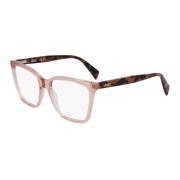 Roze Havana Brillenmontuur Liu Jo , Brown , Unisex