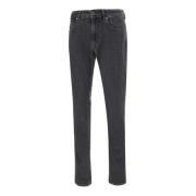 Zwarte Denim Jeans Re-Hash , Black , Heren