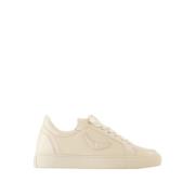 Witte Leren Fly On Sneakers Zadig & Voltaire , White , Dames