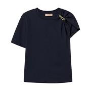 Blauwe T-shirts en Polo's Twinset , Blue , Dames