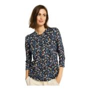 Blauwe Grazia Blouse met 3/4 Mouwen IN Front , Multicolor , Dames