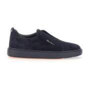 Stijlvolle Sneakers Santoni , Blue , Heren