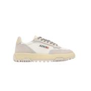 Witte Mesh en Suède Sneakers Autry , Multicolor , Heren