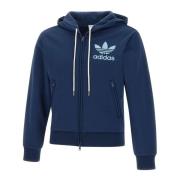 WB Track Hoodie Sweater Navy Blue Adidas , Blue , Heren