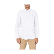 Casual Broadcloth Regular Fit Overhemd Gant , White , Heren