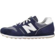 Klassieke Sneakers Ml373 NV2 Stijl New Balance , Blue , Heren