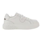 Stijlvolle Sneakers in Roze Pinko , White , Dames