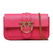 Rosa Handtas in Roze Pinko , Pink , Dames