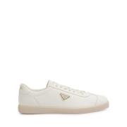 Witte Veterschoenen Moderne Stijl Prada , White , Heren