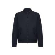 Blauwe Winterjassen Stone Island , Blue , Heren