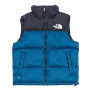 Blauwe Jacks met Opvouwbare Capuchon The North Face , Blue , Heren