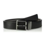 Multicolor Leren Riem Omkeerbaar Made in Italy Armani Exchange , Multi...