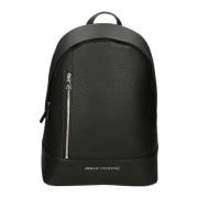 Zwarte Zaini Tas - Eén Maat Armani Exchange , Black , Heren