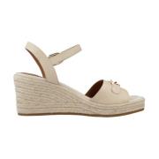 Stijlvolle sleehakken voor vrouwen Geox , Beige , Dames