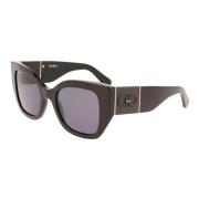 Zwart/Grijs Zonnebril Sf1045S Salvatore Ferragamo , Black , Dames