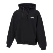 Zwarte Katoenen Hoodie Fiorucci , Black , Heren