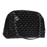 Pre-owned Canvas chanel-bags Chanel Vintage , Black , Dames