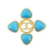 Pre-owned Fabric chanel-jewelry Chanel Vintage , Blue , Dames