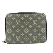 Pre-owned Fabric wallets Louis Vuitton Vintage , Blue , Dames