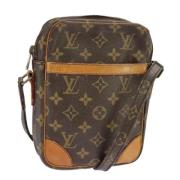 Pre-owned Canvas shoulder-bags Louis Vuitton Vintage , Brown , Dames