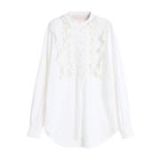 Stijlvolle TOP voor modeliefhebbers Valentino Garavani , White , Dames