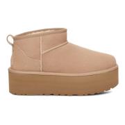 W Classic Ultra Mini UGG , Beige , Dames