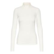 Rollagz Rollneck Turtleneck Gestuz , White , Dames