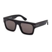 Fausto Zonnebril Zwart Tom Ford , Black , Unisex