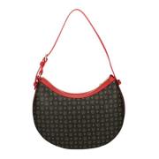 Rode Handtas - Stijlvol Model Pollini , Red , Dames