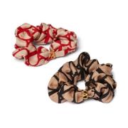 Scrunchies Set in Trendy ZXX Stijl Valentino Garavani , Multicolor , D...